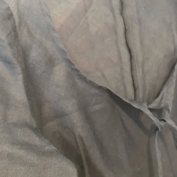 Benetton linen black dress one piece - Picture 4 of 13